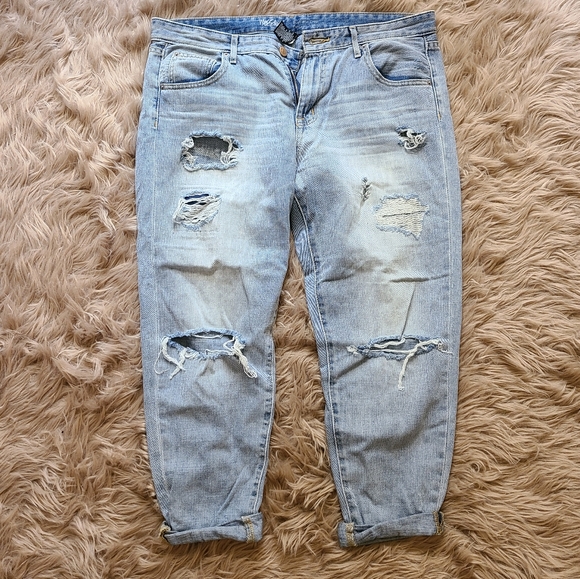 Boyfriend fit crop jean - Picture 2 of 6